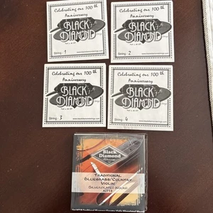 Black Diamond Fiddle Violin Strings N719 Silver Plated Wound Set - Picture 1 of 6