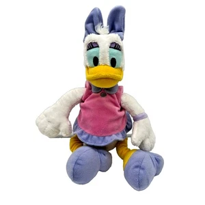Disney Store Gänseblümchen Ente Stofftier Plüsch lila Schuhe rosa Kleid - Bild 1 von 11