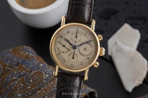 Chronoswiss Lunar Chronograph 18K (0,750) Gold Automatik Herrenuhr Ref. CH7521 - Picture 1 of 13