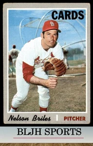 1970 Topps #435 Nelson Briles St. Louis Cardinals - Picture 1 of 2