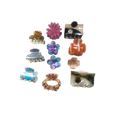 Lote de 11 clips de soporte de cola de caballo con pasadores Foto 1 de 4