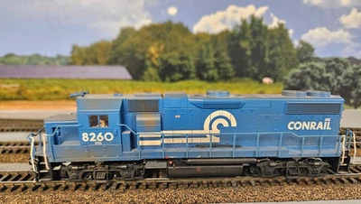 HO Atlas GP38-2 Trainman Conrail CR Detailed &Weathered DCC LED - Image 1 of 4