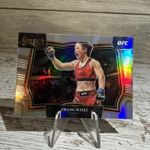 2023 Panini Select UFC Octagonside #239 - Zhang Weili (Silver Prizm) - Picture 1 of 2