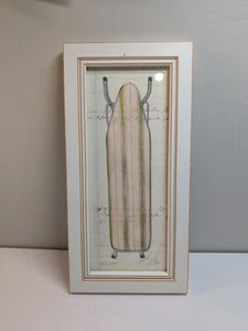 Spicher & Co Wäsche gerahmter Aquarelldruck unter Glas - Bild 1 von 4