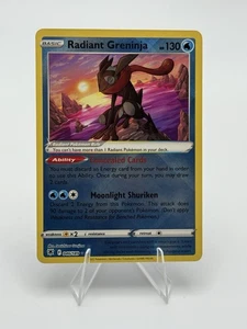 Radiant Greninja 046/189 Swsh10: Radianza Astrale Holo Pokemon TCG - NM - Foto 1 di 2