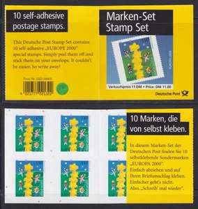 Bundesrepublik MH 41 SK postfrisch. Ausgabe Europa 2000, - Bild 1 von 1