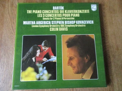 Bartok - The Piano Concs etc / Bishop etc / Davis / Philips 6768 053 Ed1 2LP NM - Image 1 of 4
