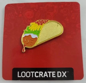 Loot Crate DX Pin New Deadpool Taco May 2018 - Picture 1 of 3