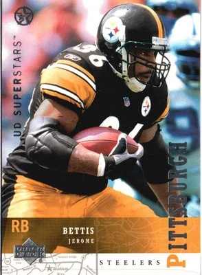 2002-03 UD SuperStars #195 Jerome Bettis - Image 1 of 2
