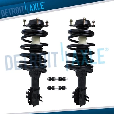 Puntal delantero con barras estabilizadoras de resorte helicoidal para Ford Escort Mercury Tracer 1997-2002 Foto 1 de 4