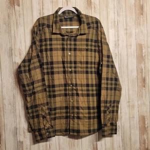 Under Armour FLANNEL Button Up Shirt XXL Plaid Lightweight Lon Sleeve - Picture 1 of 5