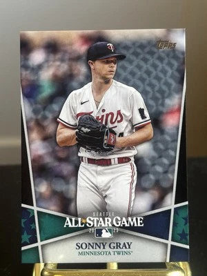 2023 Topps All-Star Game Sonny Gray Black Parallel /399 Twins - Image 1 of 2