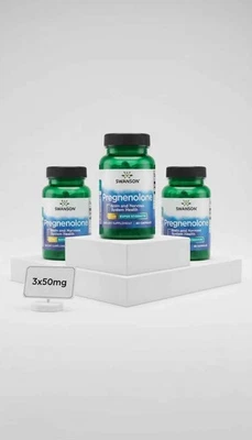 Pregnenolona 50mg 3x60Kaps Swanson