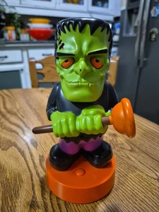 Hallmark Jokin' in the John Motion Activated Frankenstein Halloween See Video - Picture 1 of 13
