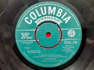 D'Pioneers Que Sera Sera/Roulette RARE SINGLE record 7" 1964 India Indian Ex - Picture 1 of 2