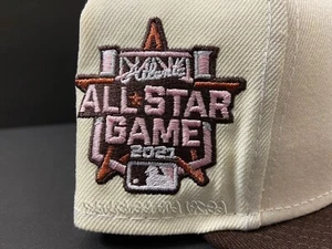 SPORTSWORLD EXCLUSIVE ATLANTA BRAVES 2021 ALL STAR GAME BANNED PATCH PINK UV 7 - Bild 1 von 10