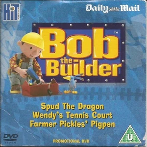 BOB THE BUILDER - 3 TALES - MAIL PROMO DVD - Imagen 1 de 2