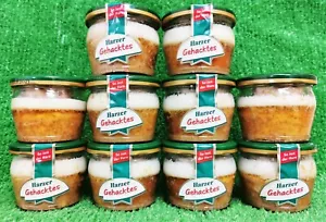 (16,25€/kg) 10x Keunecke Harzer Hausmacher Wurst GEHACKTES 200g Glas Versand 0€ - Bild 1 von 2