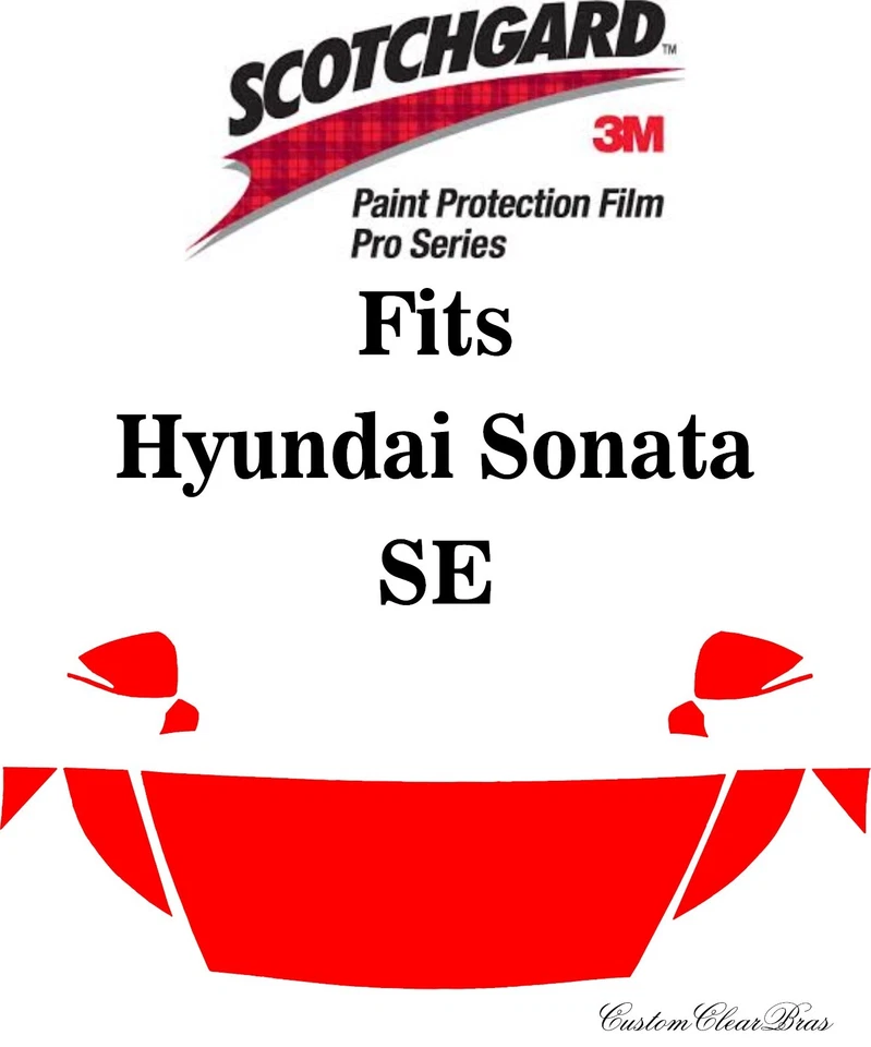 Protección de pintura 3M Scotchgard serie Pro para Hyundai Sonata SE 2021 2022 2023 Foto 1 de 3