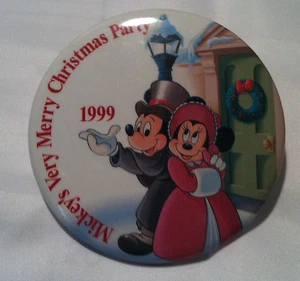 Botón Disney Mickey's Very Merry Christmas Party 1999 - Imagen 1 de 1