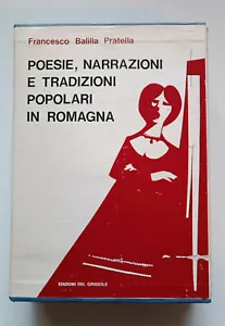 POESIE NARRAZIONI E TRADIZIONI POPOLARI IN ROMAGNA. Cofanetto con 2 volumi 1974. - Picture 1 of 9
