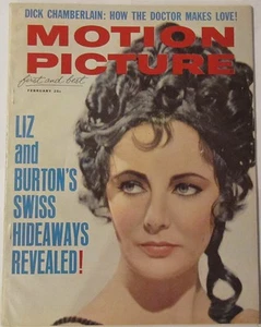 Motion Picture Magazine Feb 1963 Liz Taylor ** BEST CONDITION & CHEAPEST COPY - Picture 1 of 2