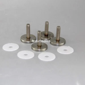 M6 S/S Dekorative Ornamentschraube für Lebensmittel Vitrine Bäckerei Display Gefrierschrank 4 STCK. - Bild 1 von 6