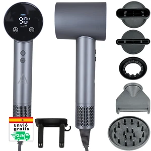 Secador de Pelo Profesional SHD IONIC pantalla LED táctil Con Seis Accesorio - Imagen 1 de 9