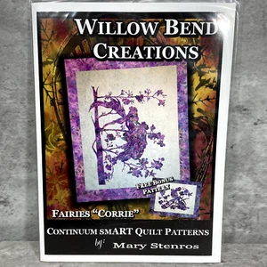 Fairies " Corrie " Quilt Pattern Plus Bonus Pattern by Willow Bend Creations New - Picture 1 of 5