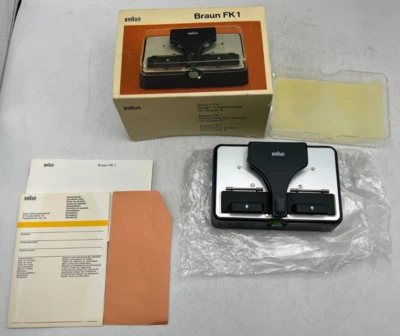 Empalmadora de película para cámara motorizada Braun FK1 para película Super 8 con caja Foto 1 de 4