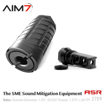 AIM7 MATRA R.530 LUZ 13/16×16 con Brazos Breek Freno de Boca 2BO 223,30CAL,9MM Foto 1 de 4