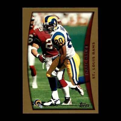 Isaac Bruce 1998 Topps St. Louis Rams #260 R324A 46 - Image 1 of 2