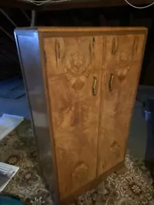 1930’s Tall Boy Wardrobe - Picture 1 of 9