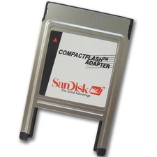 PQI Type I CompactFlash to PCMCIA Adapter CF to PC Card adapter