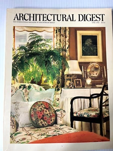Architectural Digest Magazine April 1980 Vintage - Picture 1 of 1