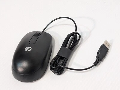 Lot of 4 HP 672652001 Rev. 0A Optical Sensor Wired USB Mouse, New, as shown - Image 1 of 4