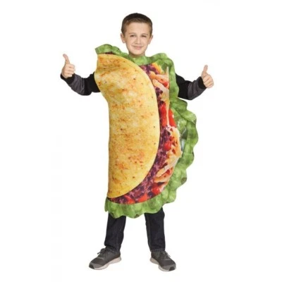 Kids Taco Food Costume up to size 14 - Image 1 of 2