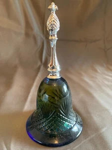 Vintage AVON 3,75 Unzen Bluebell Moonwind Kölnisch Wasser Flakon Parfüm Dekor Kobaltblau - Bild 1 von 5