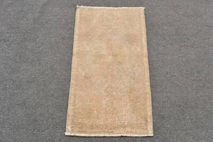 Oriental Rug, 1.4x2.7 ft Small Rugs, Turkish Rug, Vintage Rugs, Floor Rug - Picture 1 of 6