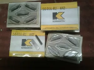 5 INSERTOS CARBURO KENNAMETAL 56466 R2 NUEVOS DE PRIMERA CATEGORÍA. GRADO K42 56466 R2 - Imagen 1 de 2