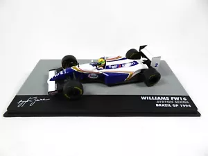 Formel 1 Williams Renault FW16 Ayrton Senna Brazil GP 1994 1:43 MODELLAUTO 715 - Bild 1 von 7