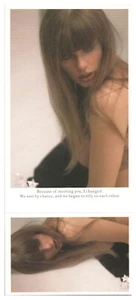 Taylor Swift Postcard, The Tortured Poets Department, "Because of meeting you" - Picture 1 of 2