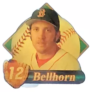 MLB Boston Red Sox #12 Bellhorn 2004 World Champions Lapel Pin - Picture 1 of 2