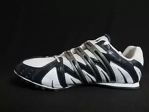 ADIDAS NEW Techstar Allround Black Synthetic Mesh Sprint Track Shoes Men's 8.5M - Picture 1 of 8