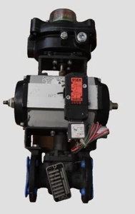 TUFLINE 1" Flanged Valve w/ Actuator XOMOX SA39577 ~ 100 PSI Air - Picture 1 of 5