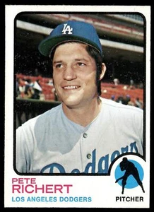 1973 Topps #239 Pete Richert quasi nuovo o migliori condizioni - Foto 1 di 2