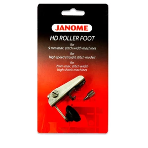 Janome HD Roller Foot - Heavy Duty Sewing Leather & Vinyl DB Hook + 9mm HD9 1600 - Picture 1 of 2
