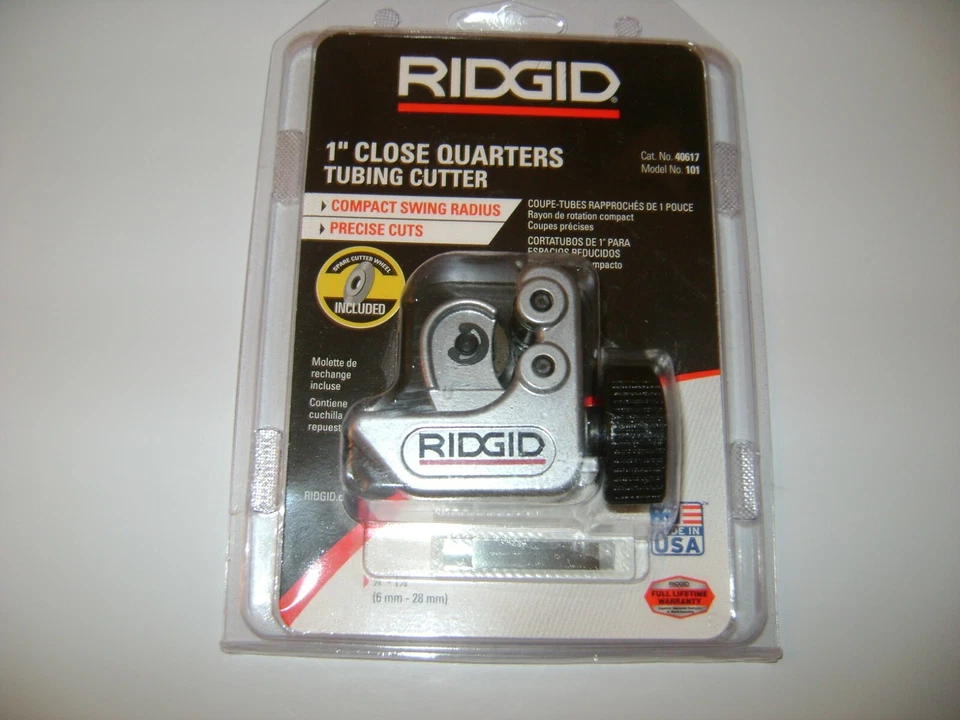 Ridgid   101     1 inch Tubing Cutter  Cat. No. 40617 - Image 1 of 1