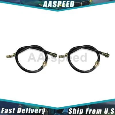 Linha de freio hidráulica de mangueira de freio dianteiro para Ford F-250 Super Duty 2001 2000 1999 - Imagem 1 de 4