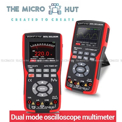 BSIDE ZOYI ZT-702S Handheld Digital Oscilloscope Multimeter Temperature